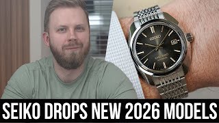 New 2026 Models From Seiko, Oris, Tag Heuer and more!