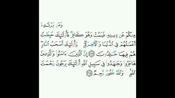 2 - سورة البقرة ٢١٧ (الجزء الثاني) - ٢١٨ - مشاري بن راشد العفاسي