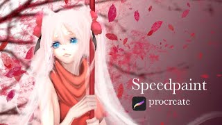 [Procreate speedpaint] Neko girl (DTIYS challenge)