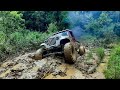 "Ou vai ou Racha 4x4" Parte 02 Cherokee Troller Toyota Ranger F75 Rural