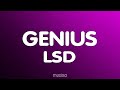 Lsd  genius lyrics ft sia diplo labrinth