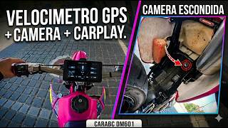 CARABC DM601 / A MELHOR ADAPTAÇAO NUMA MOTO !
