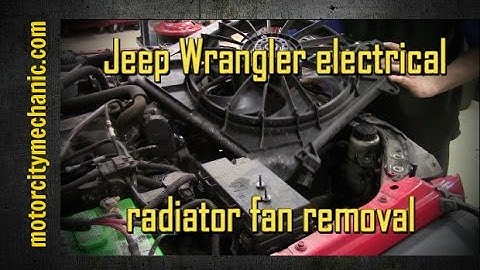 Jeep JK Fan Relay Fix - 2012 jeep wrangler cooling fan wiring diagram