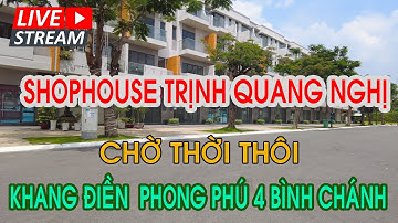 01/08/2024 Khảo sát shophouse Trịnh Quang Nghị và đường Song Hành Quốc lộ 50
