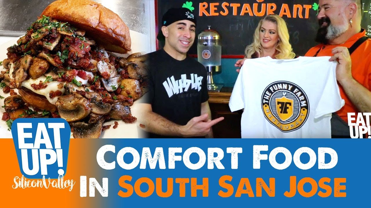 Hidden Comfort Food Gem in South San Jose (Funny Farm Restaurant) YouTube