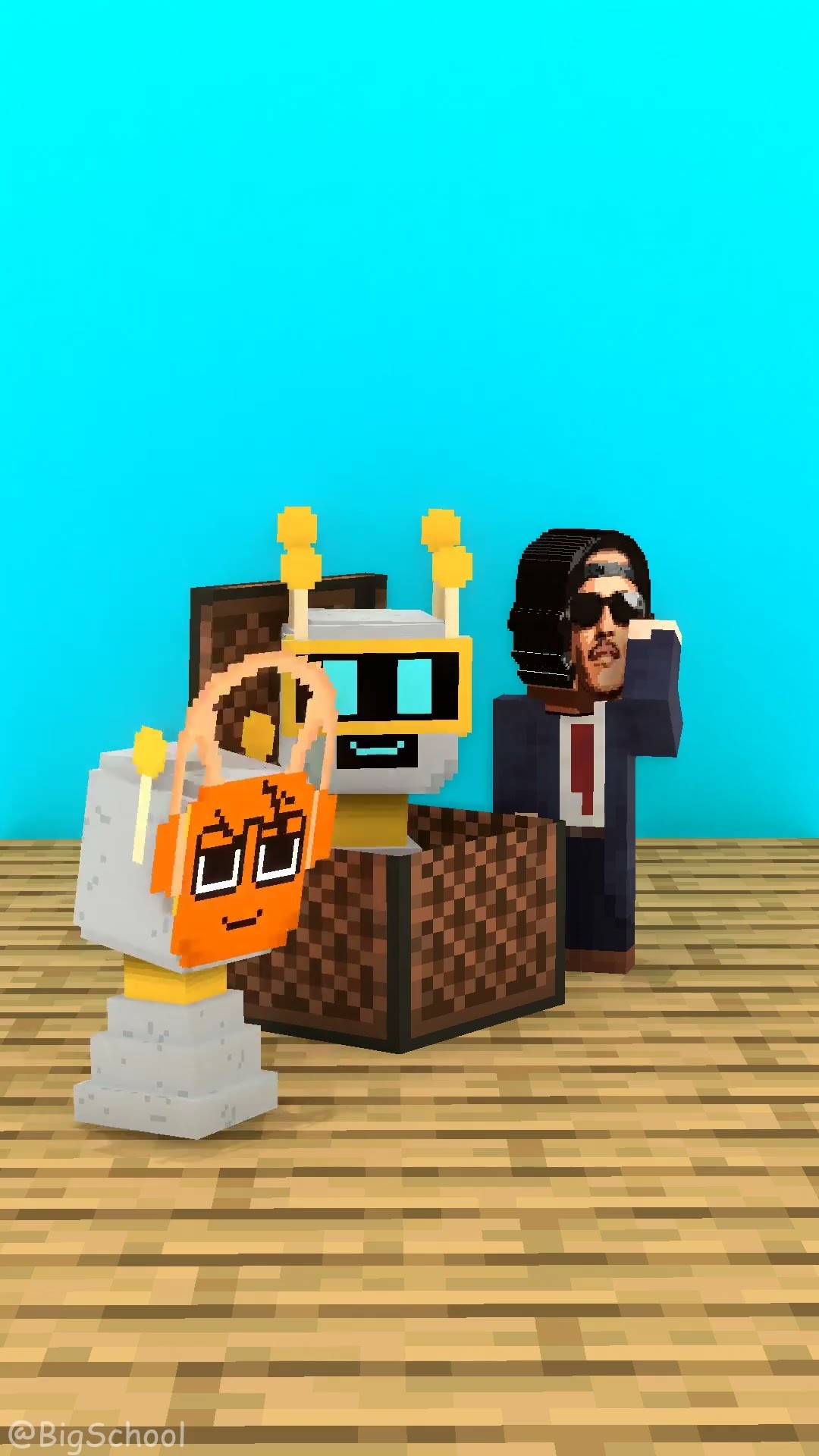When Rosé has a fake Fun Bot music box ?