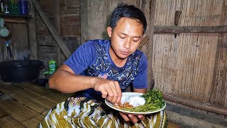 Boiled Cassava Leaf Tempeh Sambal: A Simple Dish, Eaten in the Garden