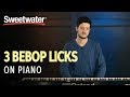 3 Jazz Bebop Piano Licks