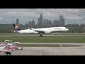 Lufthansa Airbus A350 / Arrival Charlotte / 4K Video