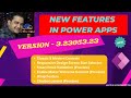 New features in Power Apps | Version 3.23053.23