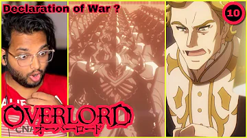 We Declaring War ? For What ? !! Overlord Season 3 Episode 10 Reaction ! Overlord Reactions