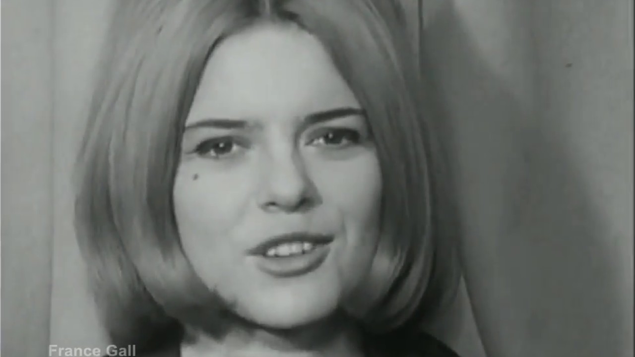 France Gall Sacré Charlemagne (1964) YouTube
