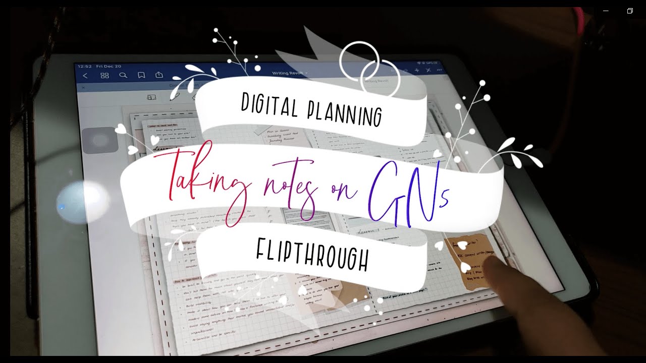 How I Take My Online Learning Notes | Flip-through | Goodnotes 5 | iPad ...