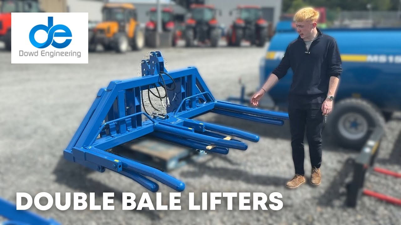 Double the Power – Dowd Engineering Bale Lifter | Have a Look - YouTube