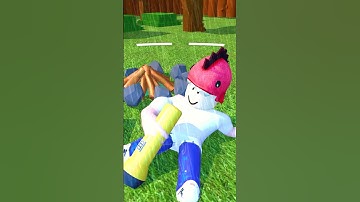 When DINO KID Was Helped a NOOB at Night from DEER in 99 Nights in The Forest Roblox