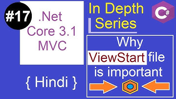 17. _ViewStart File |  .NET Core 3.1 MVC Tutorial | Hindi
