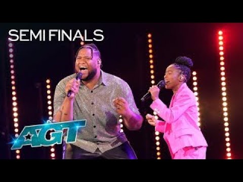 Jojo and Bri Impress Simon Cowell With "Ain't No Mountain High Enough" | AGT 2022 final next 2023