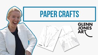 Easy Origami For Kids: Paper Plane Making // Learning From Home