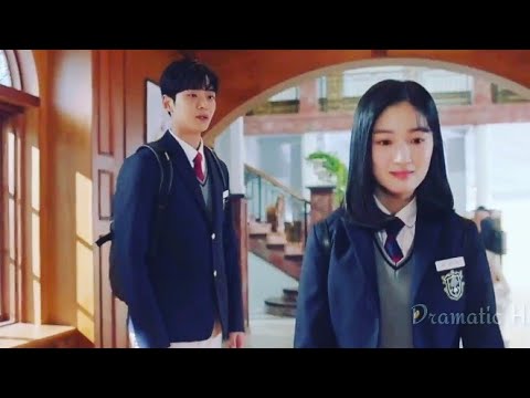 New Korean Mix Hindi Song ? {Part 5} ? High School Love Story ? Girl Found Out That She's in Comic ?