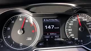 Audi A4 B8,5 2.0 TFSI Quattro / APR Stage 2 / 100-200 Acceleration
