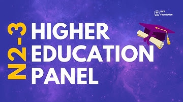 N2-3: Panel Discussion on Higher Education