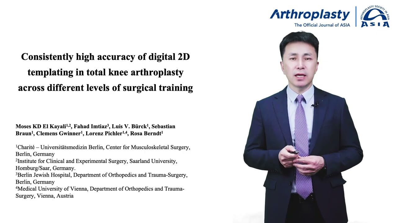 Arthroplasty Focus: Accuracy of 2D Templating in TKA