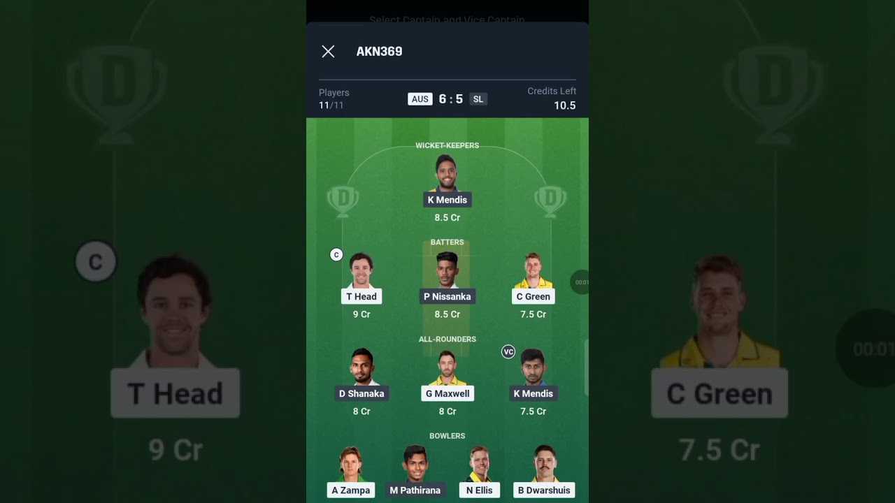 AUS vs SL Today Match Prediction | AUS vs SL Dream11 Prediction | T20 World Cup 2026 30th Match