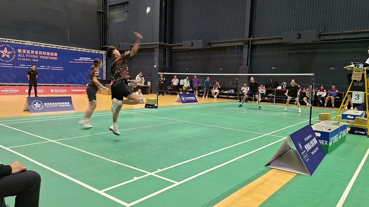2024優漾盃育苗羽球邀請賽 公開組團體冠亞 Prosh VS 老頭擺 第一點 吳孟真(甲)/賴慶卉(甲) VS 葉瀞雅(甲)/羅錦雯(甲)