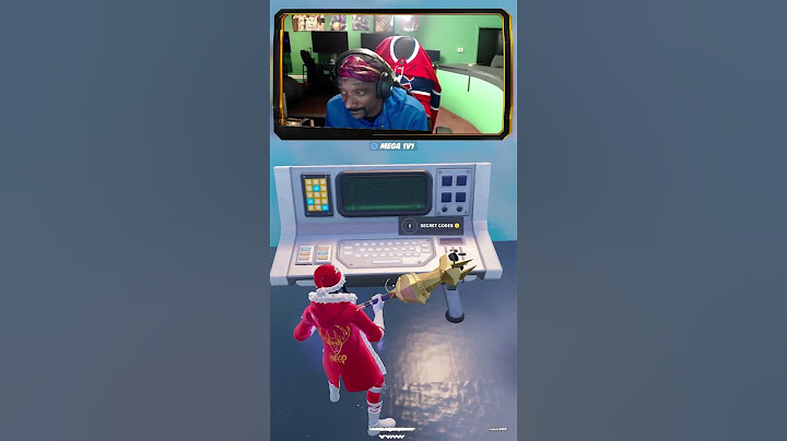 Snoop Dogg using AIMBOT in Mega 1v1 💀