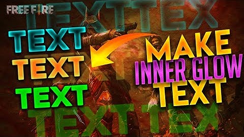 Make Inner Glow Text In PS CC/PS Touch|| Mr. Editorz