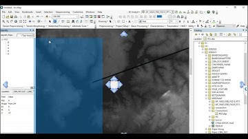 Nội suy mặt cắt trong Arcgis (Create a crossection in Arcgis)