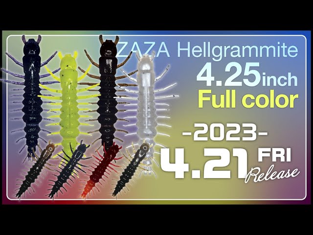 new color 2023.04.21 FRI！ZAZAヘビトンボ4.25inch 遂にフルカラー