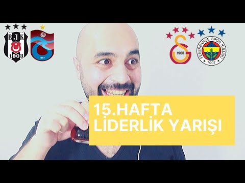 Ligde 15. Hafta Liderlik Yarışı