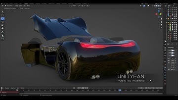 concept car quick modeling - vehicle 028 - part 2 - 4x timelapse