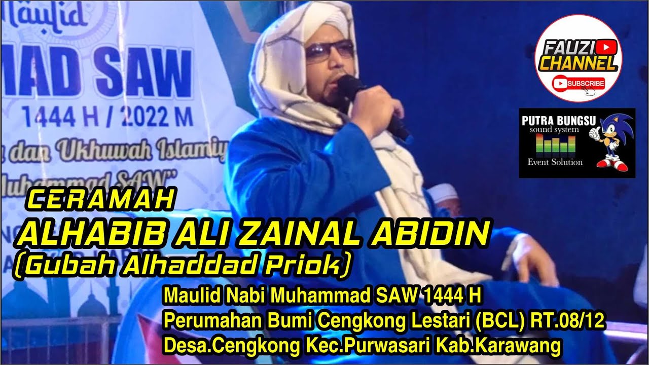 Al Habib Ali Zainal Abidin Bin Abdurrahman Alaydrus (Gubah Al Haddad Priok) #gubahalhaddad