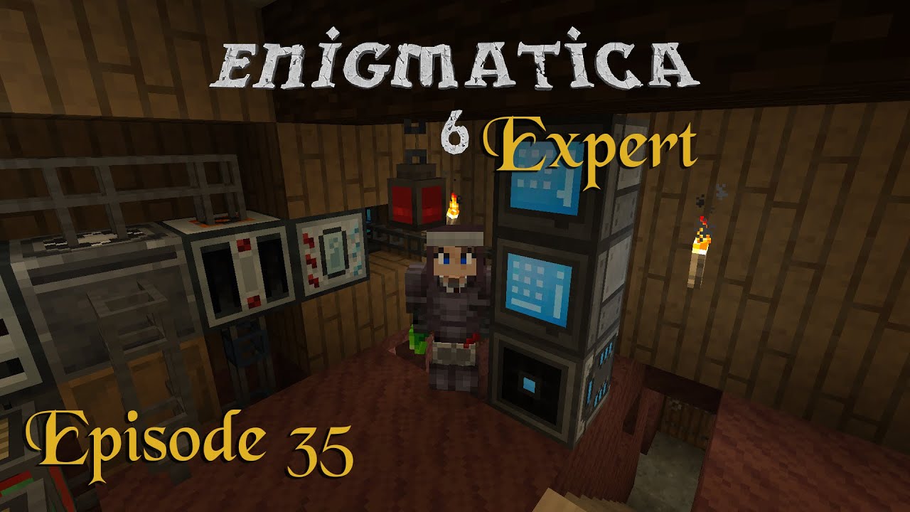 Enigmatica 6 Expert Ep35 | Beginning Refined Storage - YouTube