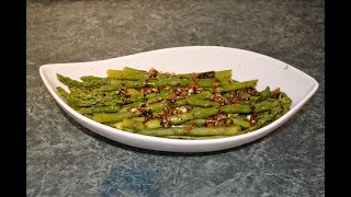 Asparagus with Balsamic Vinegar Dressing