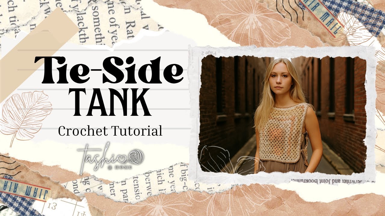 トップス leinwande Mix Yarn Crochet Vest Patchwork Vest (Crochet) – Lion Brand Yarn