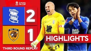 Miyoshi Last Minute Winner! | Birmingham City 2-1 Hull City | Highlights | Emirates FA Cup 2023-24