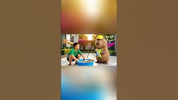 Capy cùng anh rửa tôm siêu sạch và cái kết #capybara