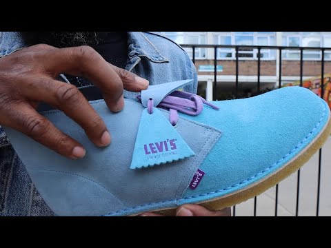 CLARKS X LEVI'S DESERT BOOT - TWO BARE CREPS: EPISODE 28 - YouTube