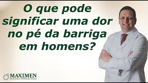 O que pode ser dormência no pé da barriga?