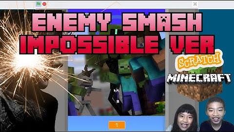 Secrets of Coding in SCRATCH: Create *Enemy Smash IMPOSSIBLE VER* GAME Tutorial