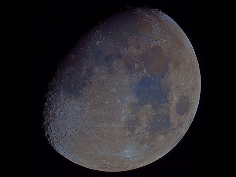The Lunar Surface Through A Telescope! (March 22, 2019)
