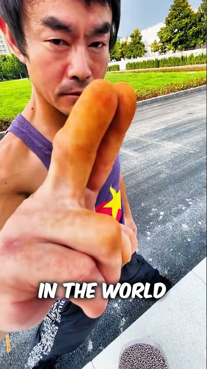 The Strongest Two Fingers #shorts #martialarts