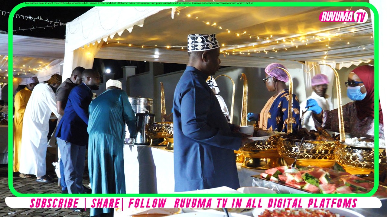 🔴 RC RUVUMA AWAFUTURISHA WAUMINI WA DINI YA KIISLAMU,  WANANCHI WAHIMIZWA KUIMARISHA UMOJA