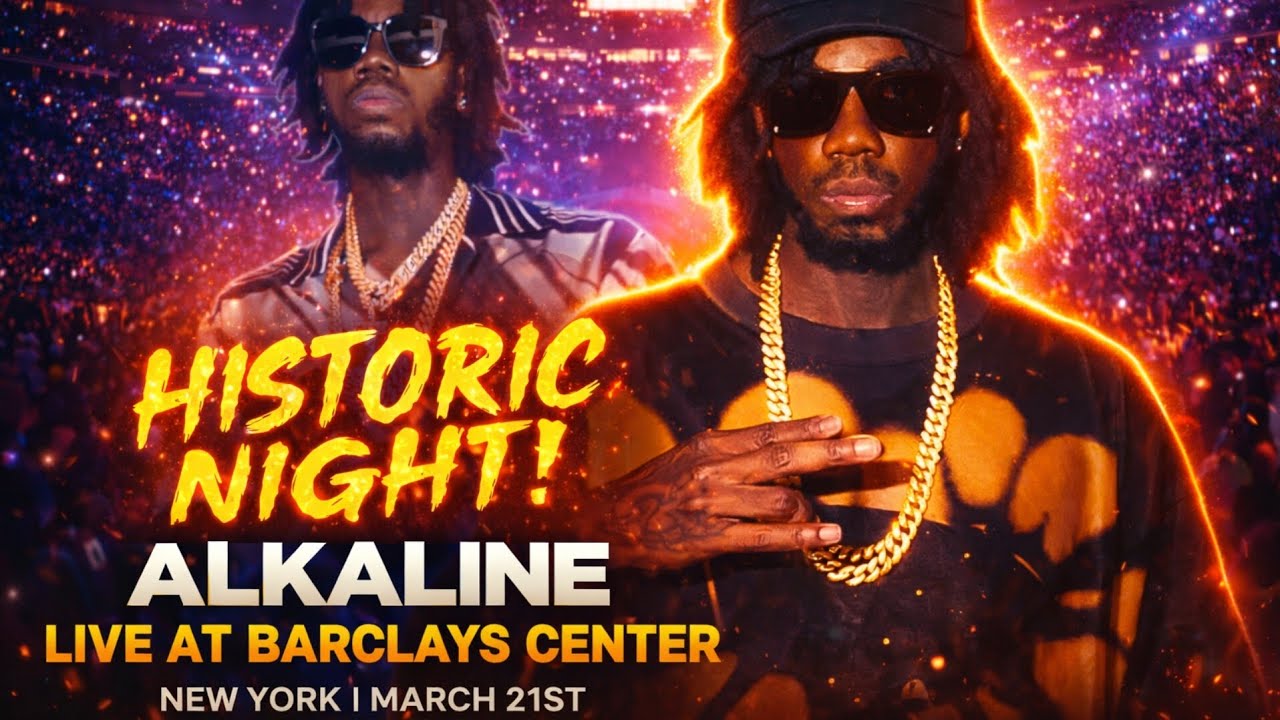 «Alkaline парализовала Barclays Center! Историческая ночь в Нью-Йорке 🇯🇲🔥» #sehgodknow #alkaline