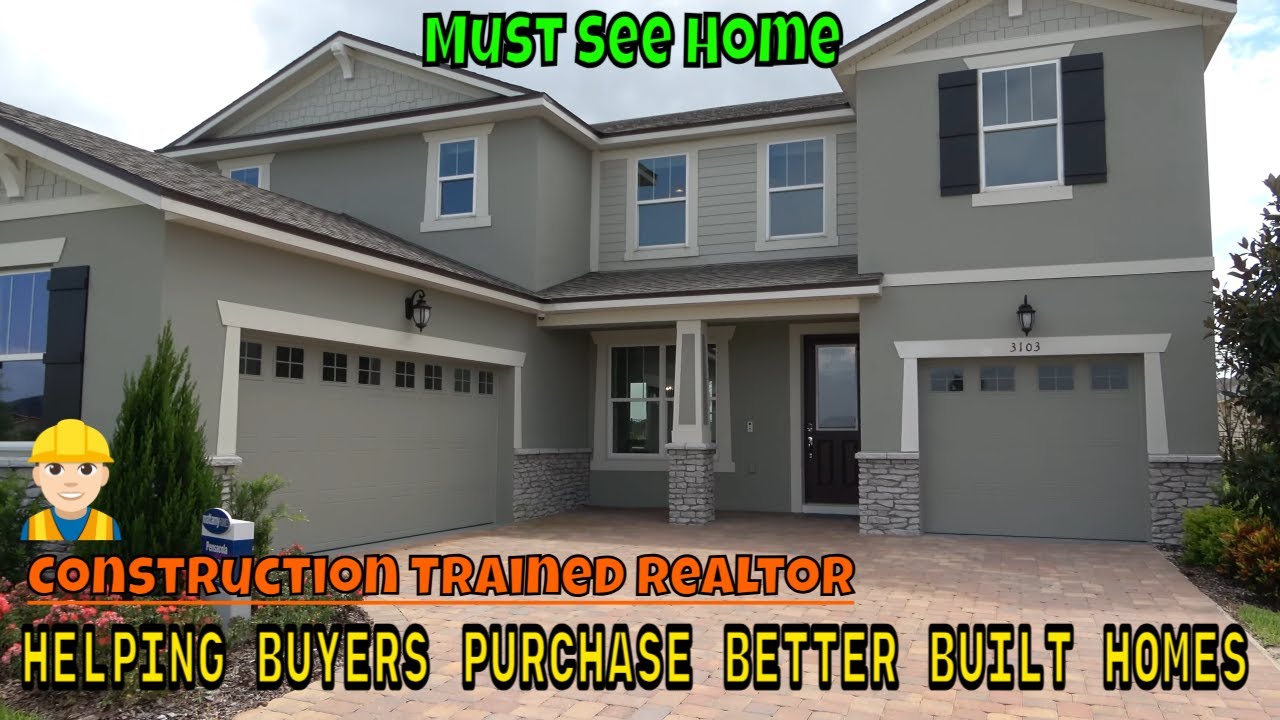 Waterbrooke Mattamy Homes For Sale Pensacola Model Tour 3 Car