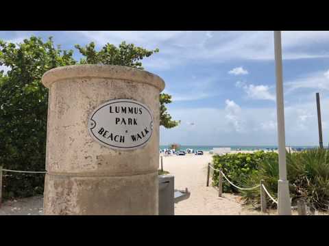 Video: Miami's Lummus Park: Толук жол