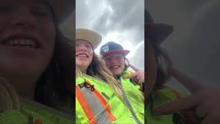 Look at these silly twin girls!